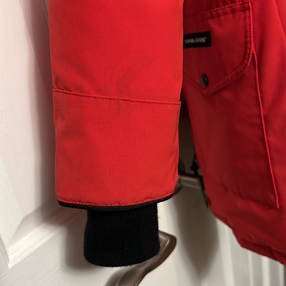 Canada Goose Trillium Parka, Fusion Fit (Petite) Size S, Red - Picture 13 of 13